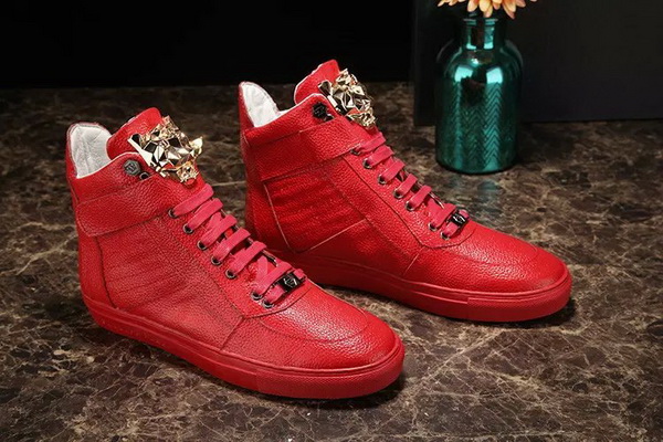 PhiliPP Plein High-Top Fashion Men Shoes--051